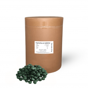 Espirulina en comprimidos 25 kg al por mayor