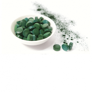 Chlorella en tabletas