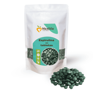 espirulina tabletas maxivio