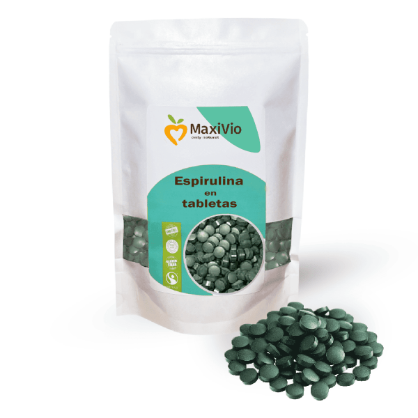 espirulina tabletas maxivio