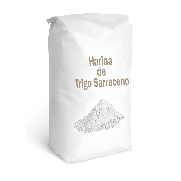 Harina de trigo sarraceno sin gluten 25 kg | Venta al por mayor